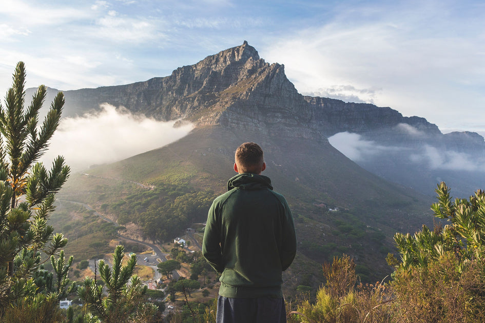 The Struggle is Real. But so is God - Faith Sticker Mountains