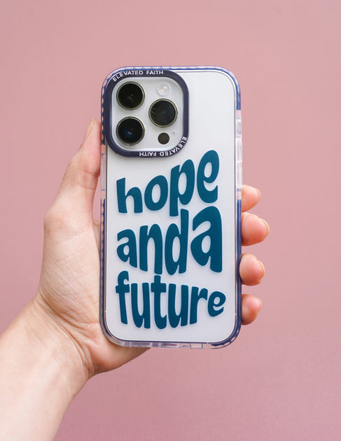 elevated faith phone cases Hope and a Future Phone Case | Christian Phone Cases