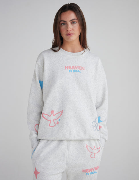 Heaven Is Real Unisex Crewneck