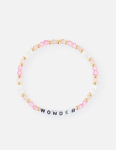Wonder Letter Bracelet Christian Jewelry