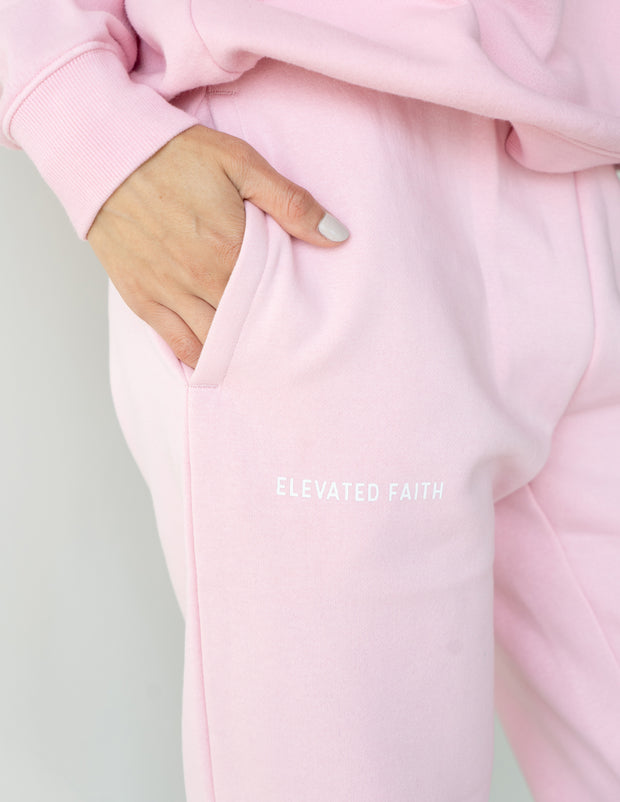 God Is Always With Me Pink Unisex Sweatpant Christian Apparel