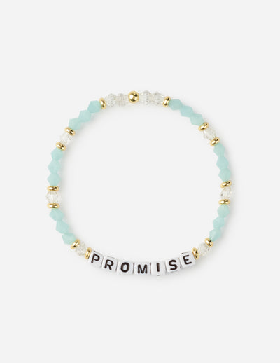Promise Christian Letter Bracelet