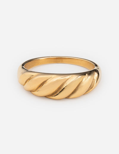 Elevated Faith Croissant Ring Christian Ring