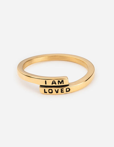 Elevated Faith I Am Loved Ring Christian Ring