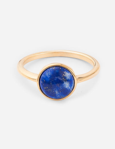 Elevated Faith Lapis Lazuli Ring Christian Ring
