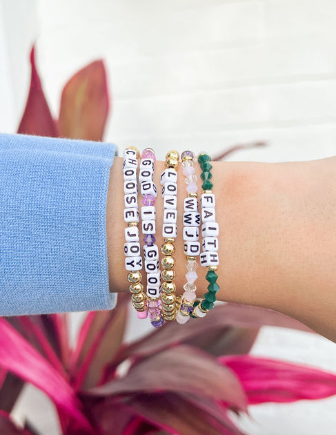 Elevated Faith - If you could only pick one Letter Bracelet, which one  would you choose? Let us know in the comments! 👇 Shop our Letter Bracelets  →