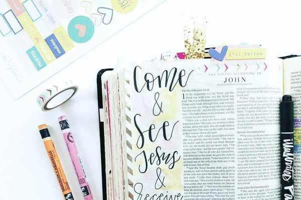 Bible Journaling Flip Thru - Illustrating Bible 