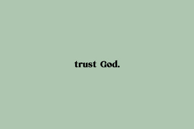 Vertraust du Gott?