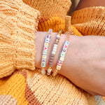 Christian letter bracelets, stone bracelets, bead bracelets & more!