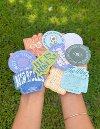 Elevated Faith 10 Random Stickers Christian Sticker