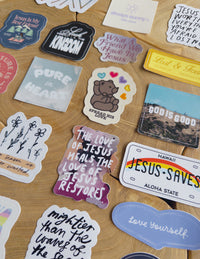 Elevated Faith 10 Random Stickers Christian Sticker