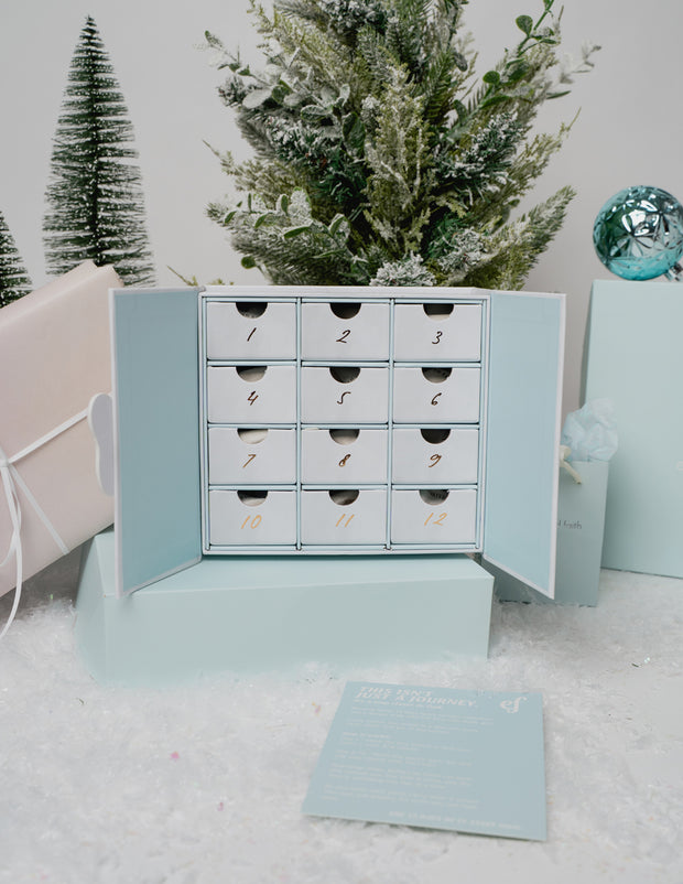 12 Days of EF Jewelry Christmas Holiday Advent Calendar Box