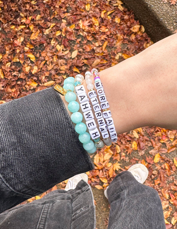 Devoted Letter Bracelet | Christian Jewelry | Elevated Faith