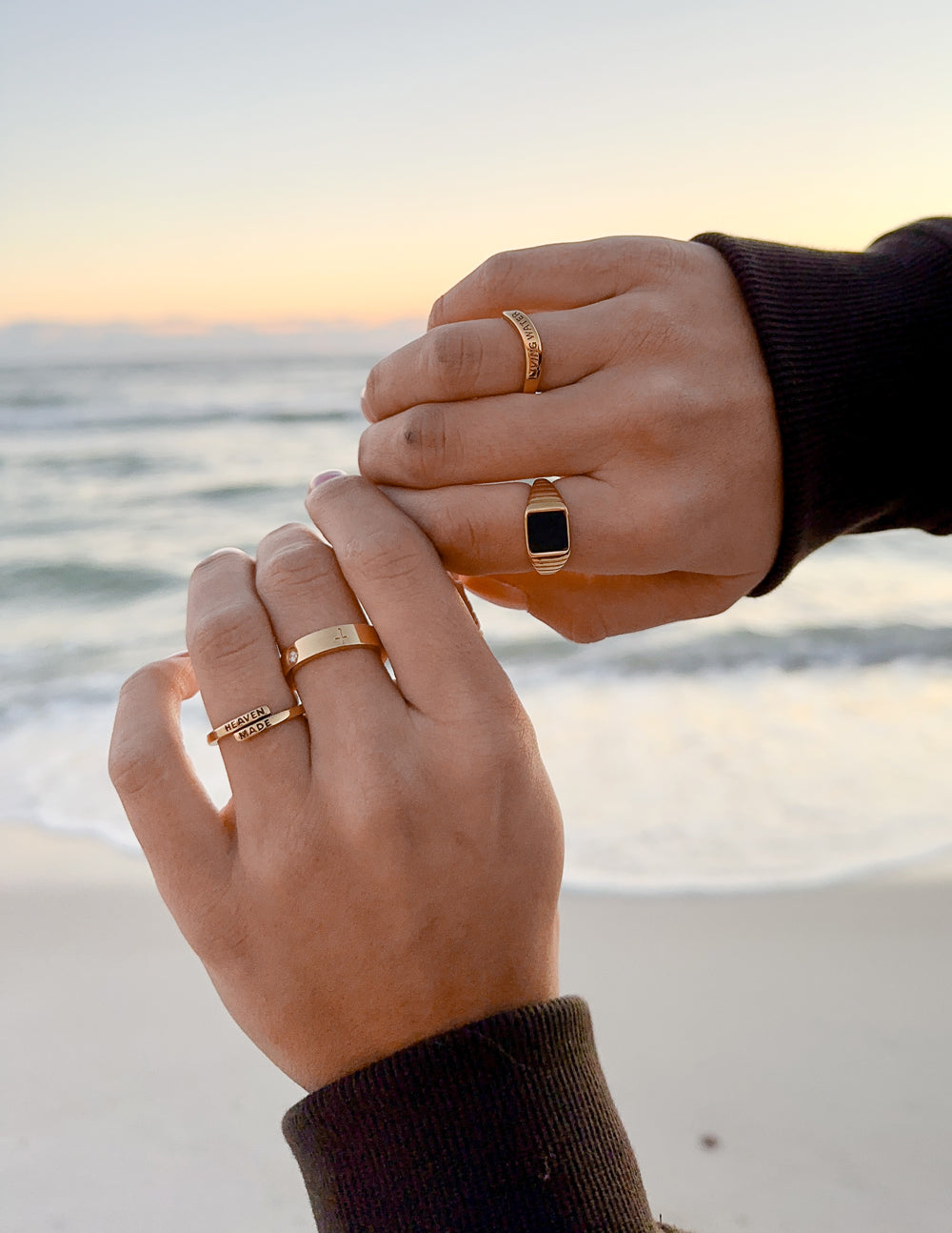 Onyx Signet Ring | Christian Rings | Elevated Faith