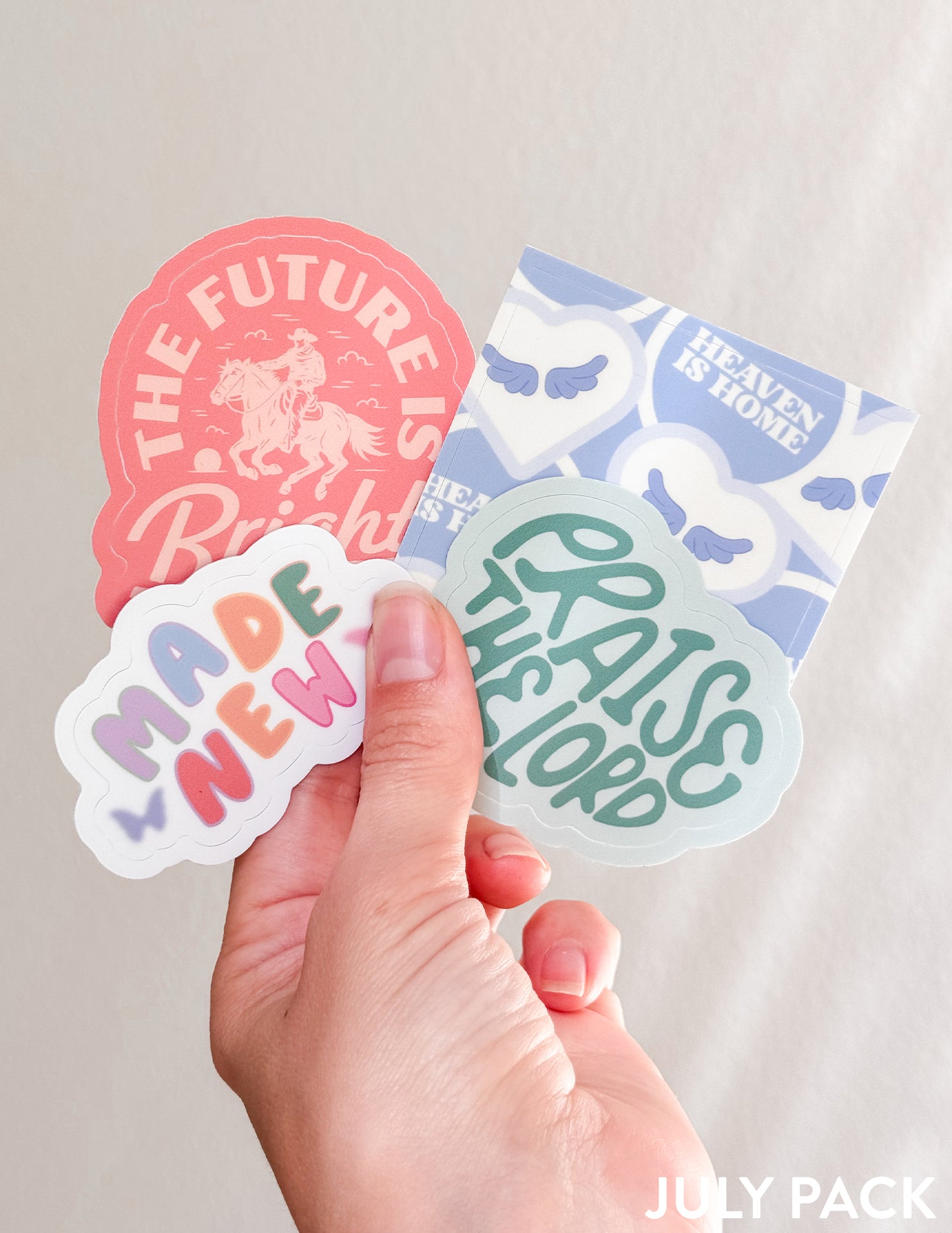 Elevated Faith Sticker Club | Sticker Subscription | Elevated Faith