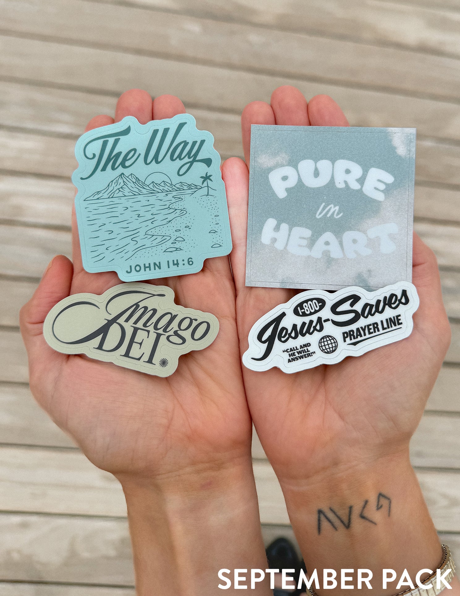 Elevated Faith Sticker Club | Sticker Subscription | Elevated Faith