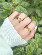 Dainty Olive Branch Ring Christian Jewelry