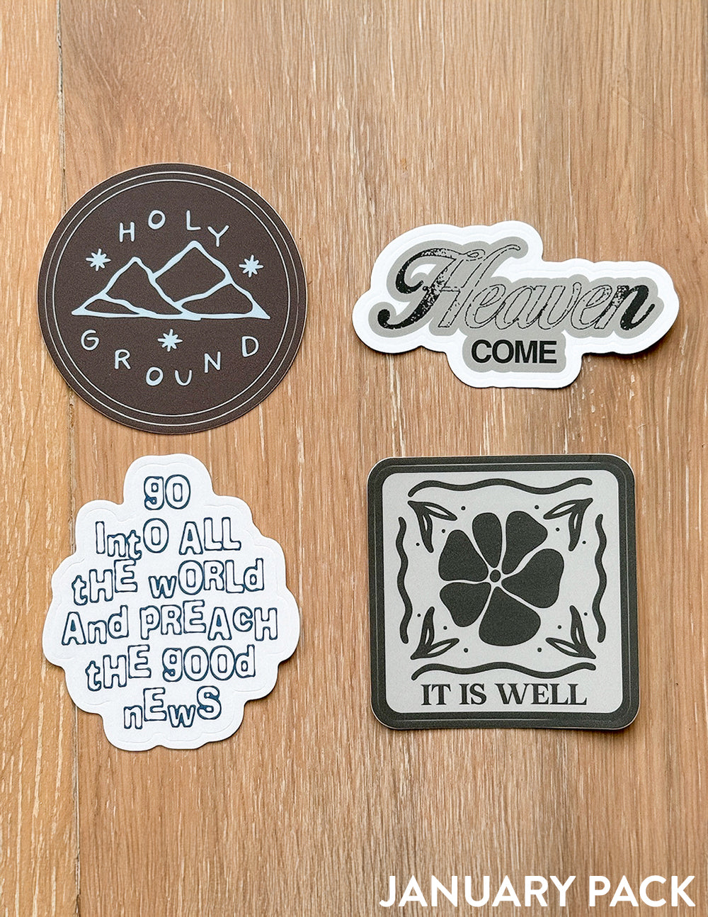 Elevated Faith Sticker Club | Sticker Subscription | Elevated Faith