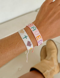 Salvation Micro Bead String Bracelet Christian Jewelry