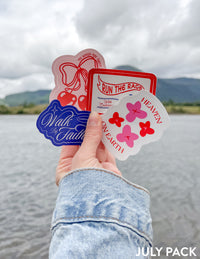 Elevated Faith Sticker Club