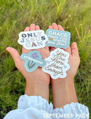 Elevated Faith Sticker Club