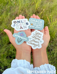 Elevated Faith Sticker Club