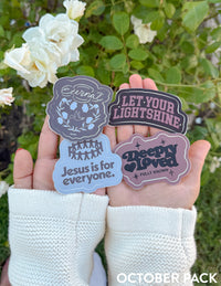 Elevated Faith Sticker Club