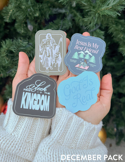 Elevated Faith Sticker Club