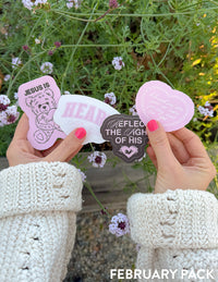 Elevated Faith Sticker Club