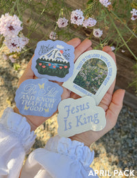 Elevated Faith Sticker Club