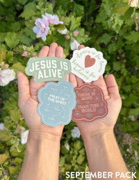 Elevated Faith Sticker Club