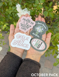 Elevated Faith Sticker Club