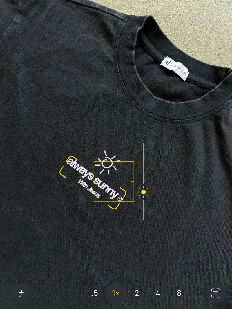 Always Sunny With Jesus Unisex Tee