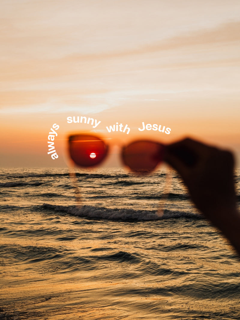 Always Sunny With Jesus Unisex Tee