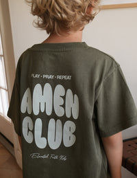Amen Club Kids Tee Christian Children's T-Shirt
