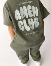 Amen Club Kids Tee Christian Children's T-Shirt