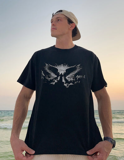 Angels Heavyweight Tee Christian Premium T-Shirt