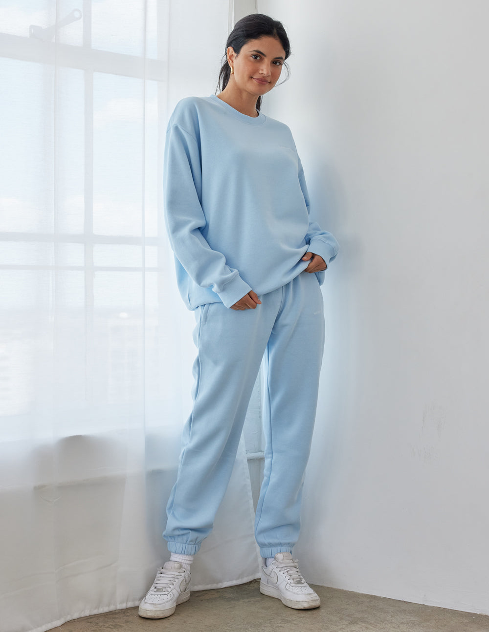 Basics Dream Blue Unisex Crewneck | Christian Apparel | Elevated Faith