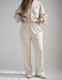 Basics Eggshell Wide Leg Sweatpant Christian Joggers