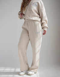 Basics Eggshell Wide Leg Sweatpant Christian Joggers
