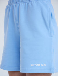 Basics Lake Blue Women's Short Christian Apparel