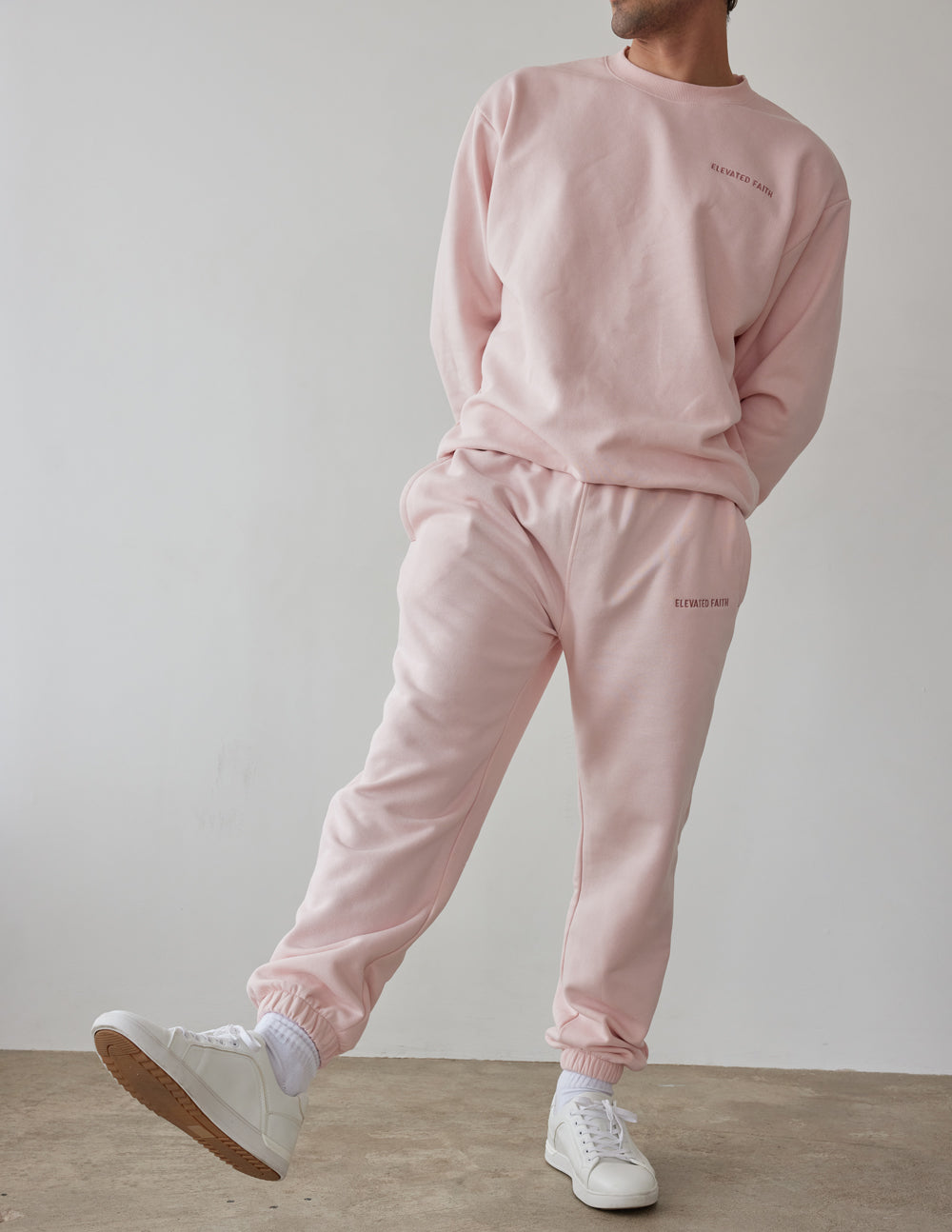 Elevated Faith WWJD Pink Unisex Sweatpant
