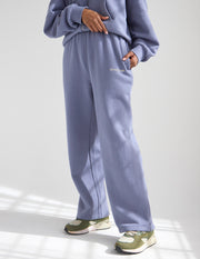 Basics Plum Wide Leg Sweatpant Christian Joggers