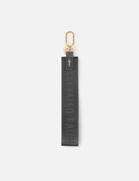 Black Oversized Logo Keychain Christian Accessories