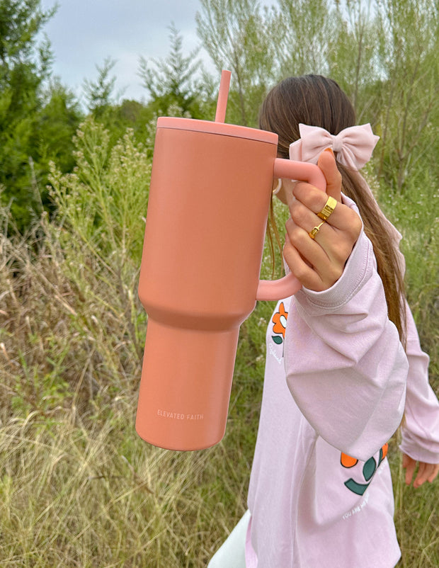 Burnt Orange 40 oz Ascend Tumbler Christian Accessories