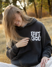 But God Grey Unisex Hoodie Christian Sweatshirt