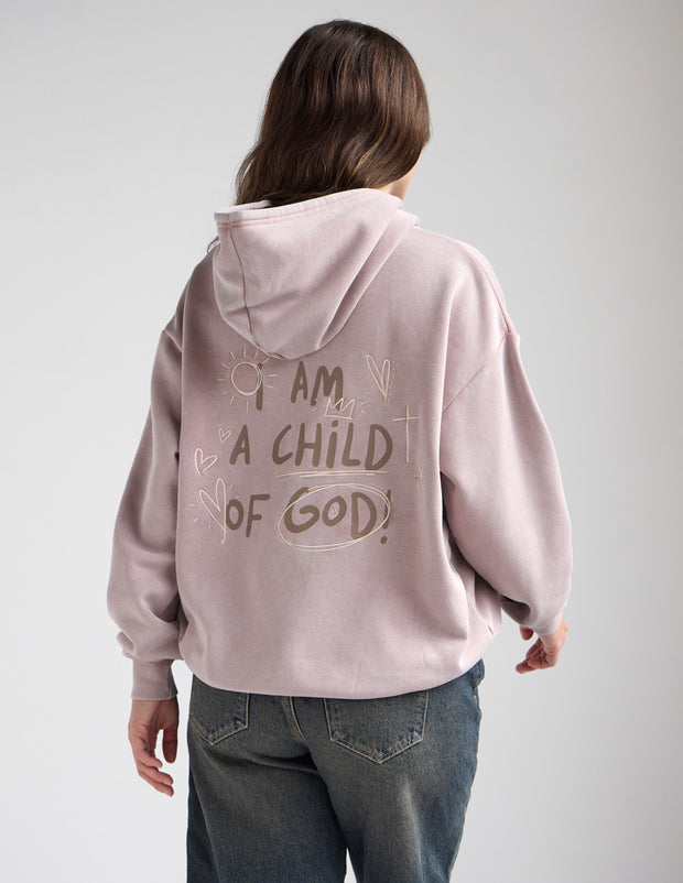 Child of God Brown Unisex Hoodie Christian Sweatshirt