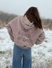 Child of God Brown Unisex Hoodie Christian Sweatshirt