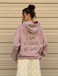 Child of God Brown Unisex Hoodie Christian Sweatshirt