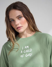 Child of God Cropped Women's Tee Christian T-Shirt